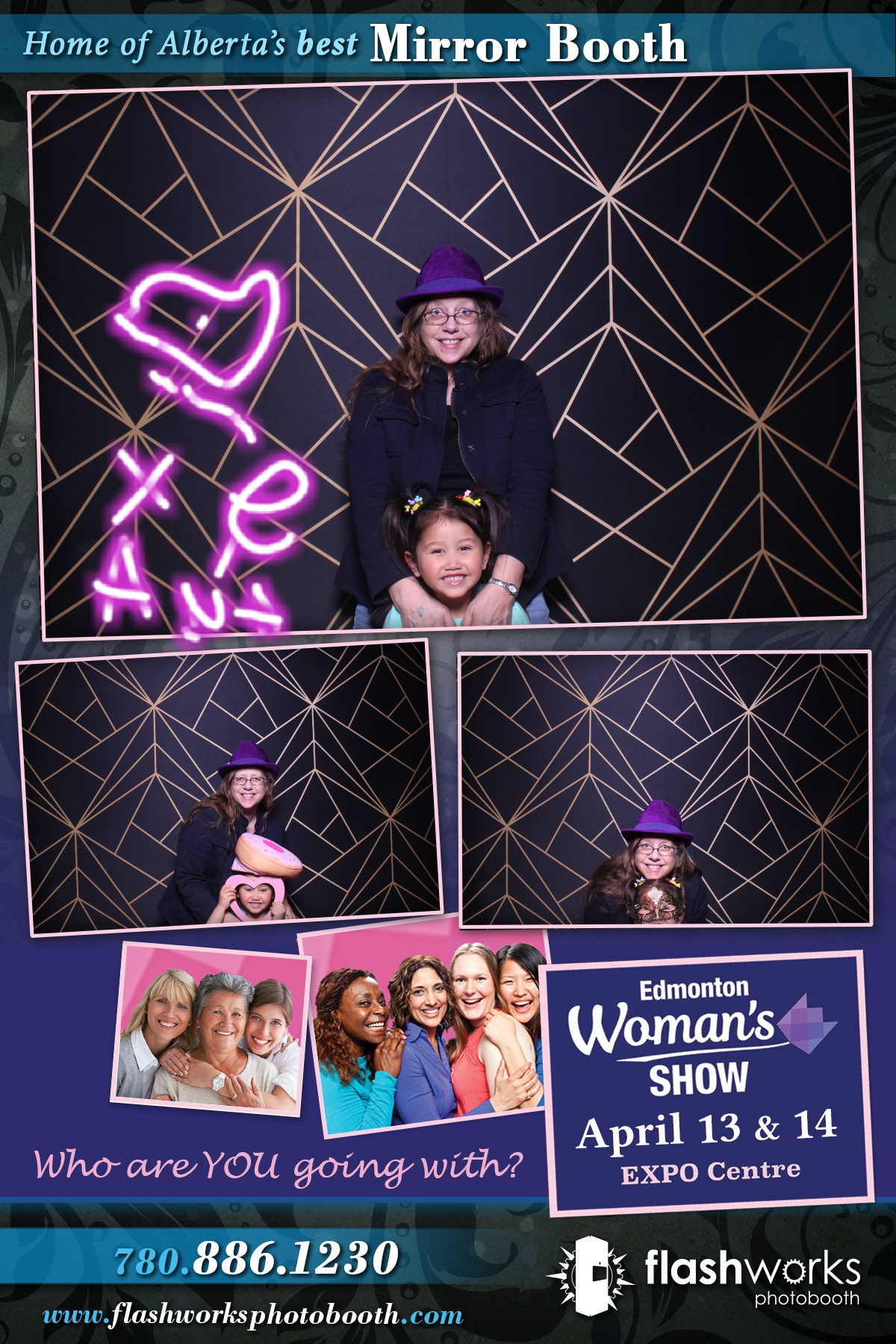 Spring Edmonton Woman's Show 2019 | View more photos from the event at gallery.flashworksphotobooth.com/u/FlashworksPhotoboothInc/Spring-Edmonton-Womans-Show-2019